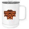 15 oz. White Vacuum Insulated Mug w/Slider Lid Thumbnail