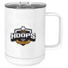 15 oz. White Vacuum Insulated Mug w/Slider Lid Thumbnail