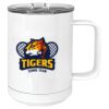 15 oz. White Vacuum Insulated Mug w/Slider Lid Thumbnail