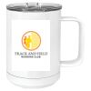 15 oz. White Vacuum Insulated Mug w/Slider Lid Thumbnail
