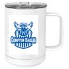 15 oz. White Vacuum Insulated Mug w/Slider Lid Thumbnail