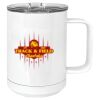15 oz. White Vacuum Insulated Mug w/Slider Lid Thumbnail