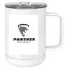 15 oz. White Vacuum Insulated Mug w/Slider Lid Thumbnail