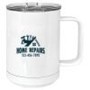 15 oz. White Vacuum Insulated Mug w/Slider Lid Thumbnail