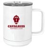 15 oz. White Vacuum Insulated Mug w/Slider Lid Thumbnail