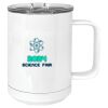 15 oz. White Vacuum Insulated Mug w/Slider Lid Thumbnail