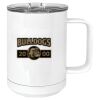 15 oz. White Vacuum Insulated Mug w/Slider Lid Thumbnail