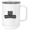 15 oz. White Vacuum Insulated Mug w/Slider Lid Thumbnail