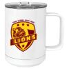 15 oz. White Vacuum Insulated Mug w/Slider Lid Thumbnail