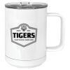 15 oz. White Vacuum Insulated Mug w/Slider Lid Thumbnail