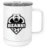 15 oz. White Vacuum Insulated Mug w/Slider Lid Thumbnail