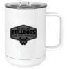 15 oz. White Vacuum Insulated Mug w/Slider Lid Thumbnail