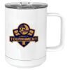 15 oz. White Vacuum Insulated Mug w/Slider Lid Thumbnail