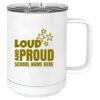 15 oz. White Vacuum Insulated Mug w/Slider Lid Thumbnail
