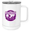 15 oz. White Vacuum Insulated Mug w/Slider Lid Thumbnail