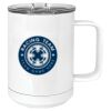 15 oz. White Vacuum Insulated Mug w/Slider Lid Thumbnail