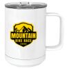 15 oz. White Vacuum Insulated Mug w/Slider Lid Thumbnail