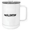 15 oz. White Vacuum Insulated Mug w/Slider Lid Thumbnail