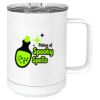 15 oz. White Vacuum Insulated Mug w/Slider Lid Thumbnail