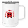 15 oz. White Vacuum Insulated Mug w/Slider Lid Thumbnail