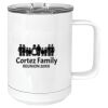 15 oz. White Vacuum Insulated Mug w/Slider Lid Thumbnail