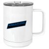15 oz. White Vacuum Insulated Mug w/Slider Lid Thumbnail