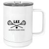 15 oz. White Vacuum Insulated Mug w/Slider Lid Thumbnail