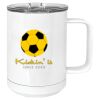 15 oz. White Vacuum Insulated Mug w/Slider Lid Thumbnail
