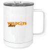 15 oz. White Vacuum Insulated Mug w/Slider Lid Thumbnail