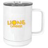 15 oz. White Vacuum Insulated Mug w/Slider Lid Thumbnail