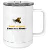 15 oz. White Vacuum Insulated Mug w/Slider Lid Thumbnail