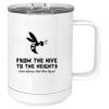 15 oz. White Vacuum Insulated Mug w/Slider Lid Thumbnail