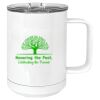 15 oz. White Vacuum Insulated Mug w/Slider Lid Thumbnail