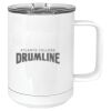15 oz. White Vacuum Insulated Mug w/Slider Lid Thumbnail