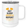 15 oz. White Vacuum Insulated Mug w/Slider Lid Thumbnail