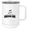 15 oz. White Vacuum Insulated Mug w/Slider Lid Thumbnail