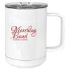 15 oz. White Vacuum Insulated Mug w/Slider Lid Thumbnail