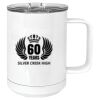 15 oz. White Vacuum Insulated Mug w/Slider Lid Thumbnail
