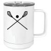 15 oz. White Vacuum Insulated Mug w/Slider Lid Thumbnail