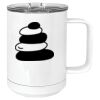 15 oz. White Vacuum Insulated Mug w/Slider Lid Thumbnail