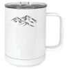 15 oz. White Vacuum Insulated Mug w/Slider Lid Thumbnail