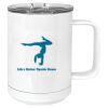 15 oz. White Vacuum Insulated Mug w/Slider Lid Thumbnail