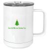 15 oz. White Vacuum Insulated Mug w/Slider Lid Thumbnail