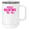 15 oz. White Vacuum Insulated Mug w/Slider Lid Thumbnail