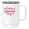 15 oz. White Vacuum Insulated Mug w/Slider Lid Thumbnail