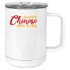 15 oz. White Vacuum Insulated Mug w/Slider Lid Thumbnail