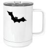15 oz. White Vacuum Insulated Mug w/Slider Lid Thumbnail