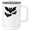 15 oz. White Vacuum Insulated Mug w/Slider Lid Thumbnail