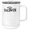 15 oz. White Vacuum Insulated Mug w/Slider Lid Thumbnail