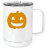 15 oz. White Vacuum Insulated Mug w/Slider Lid Thumbnail
